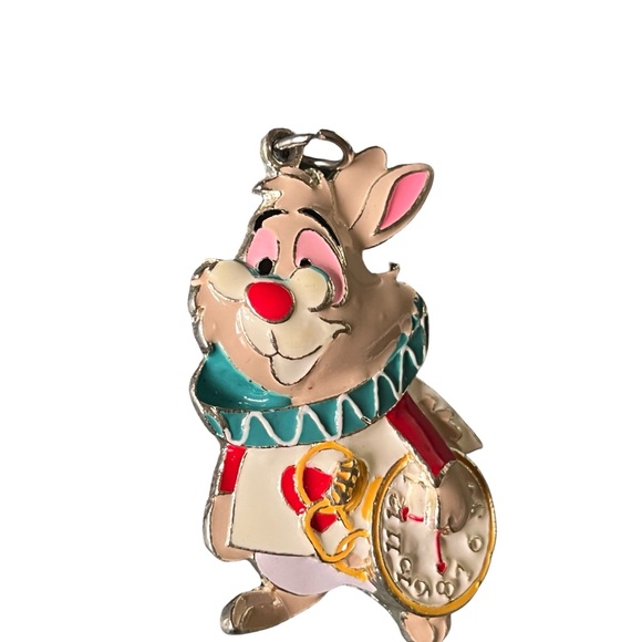 **Alice in Wonderland White Rabbit Charm** - Picture 3 of 5
